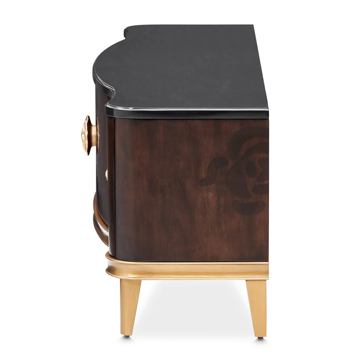 Camellia Field - Media Cabinet - Dark Brown - Image 2