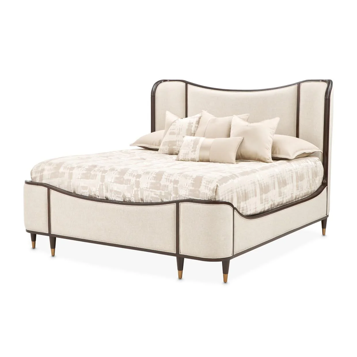 Camellia Field - Upholstered Panel Bed - Image 2
