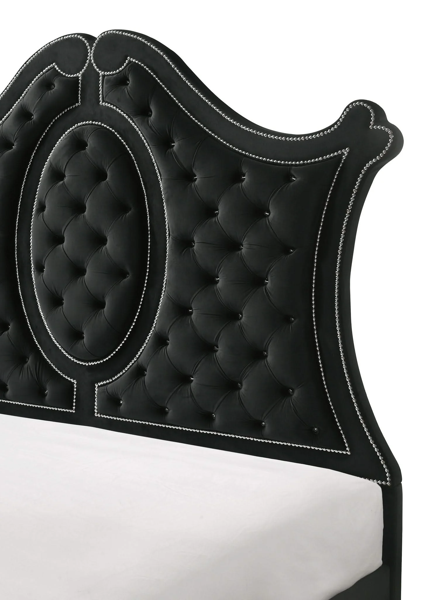 Cameo - King 5 Piece Bedroom Set - Black - Image 4