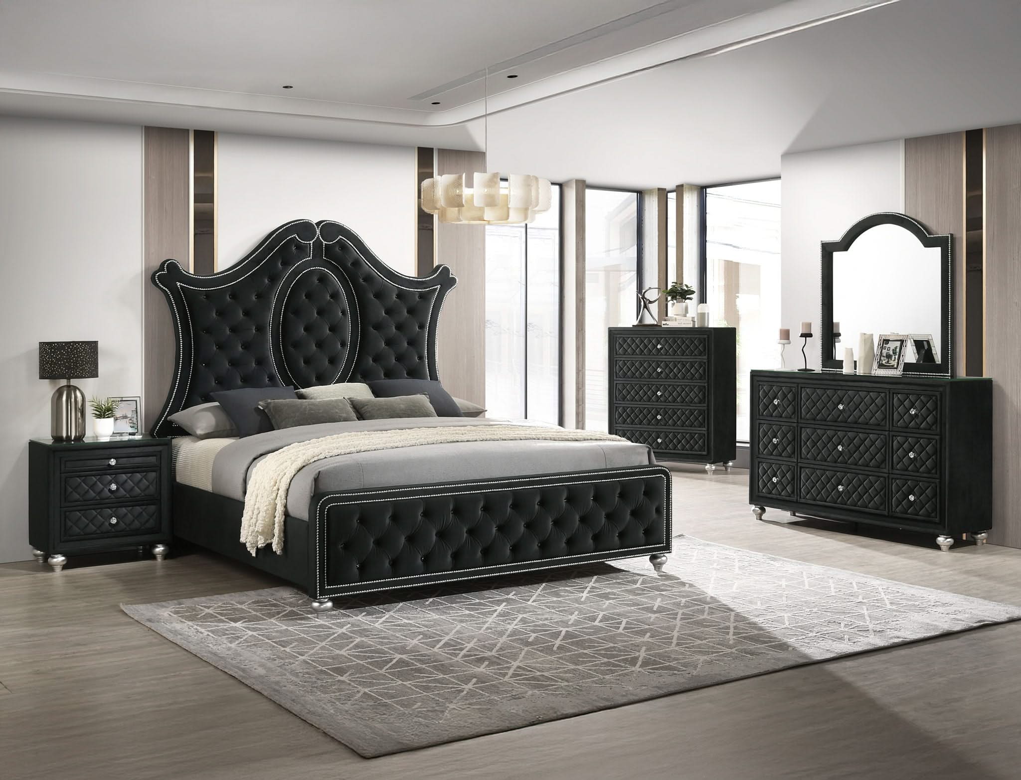 Cameo - Nightstand - Black - Image 2