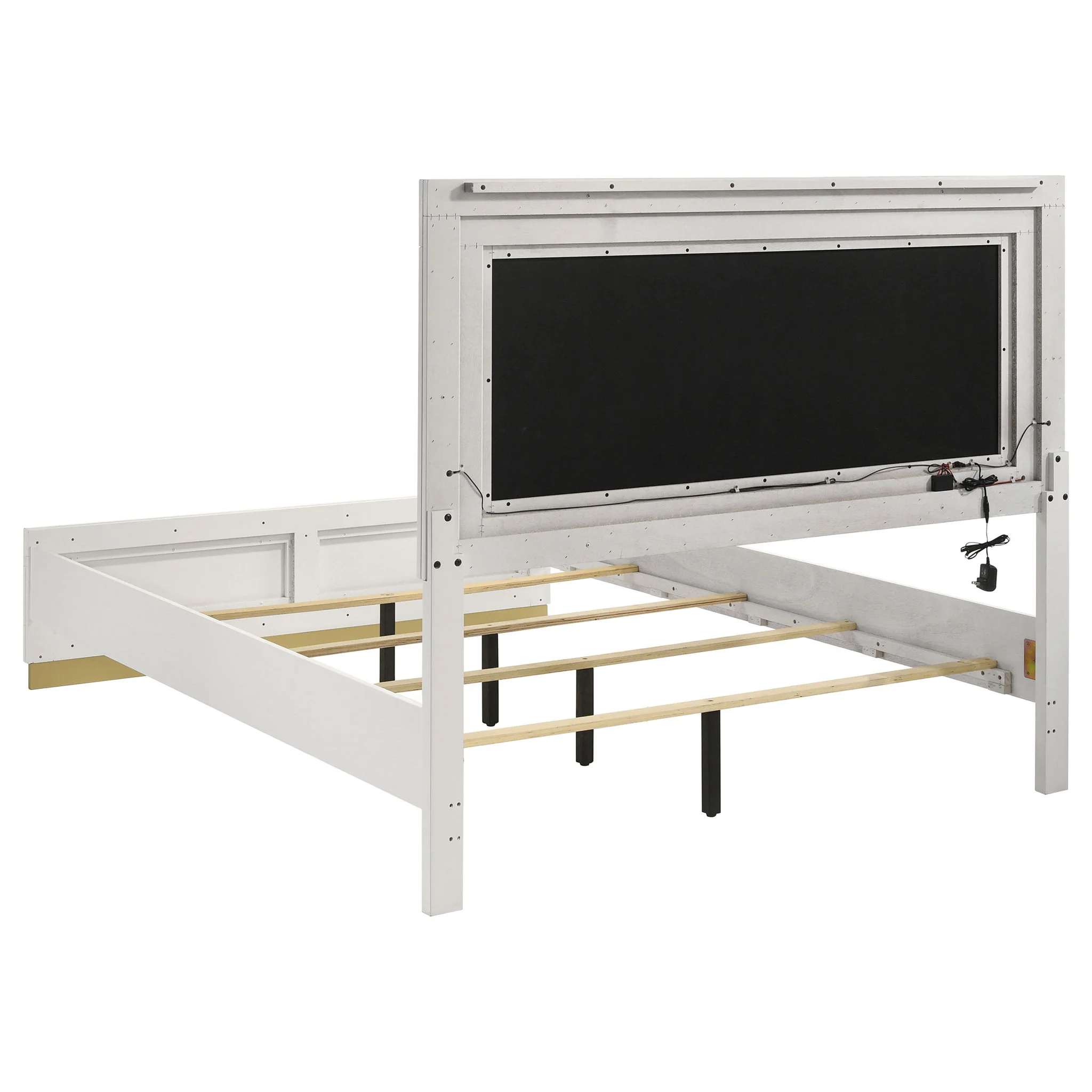 Caraway 4-piece Eastern King Bedroom Set White - Image 4