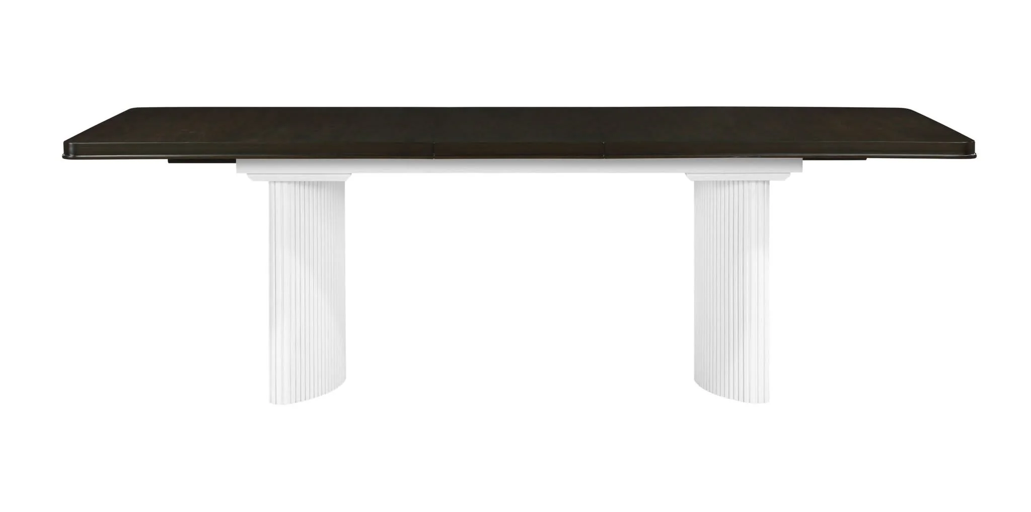 Carene - Dining Table (With Leaf) - Brown / White - Image 4