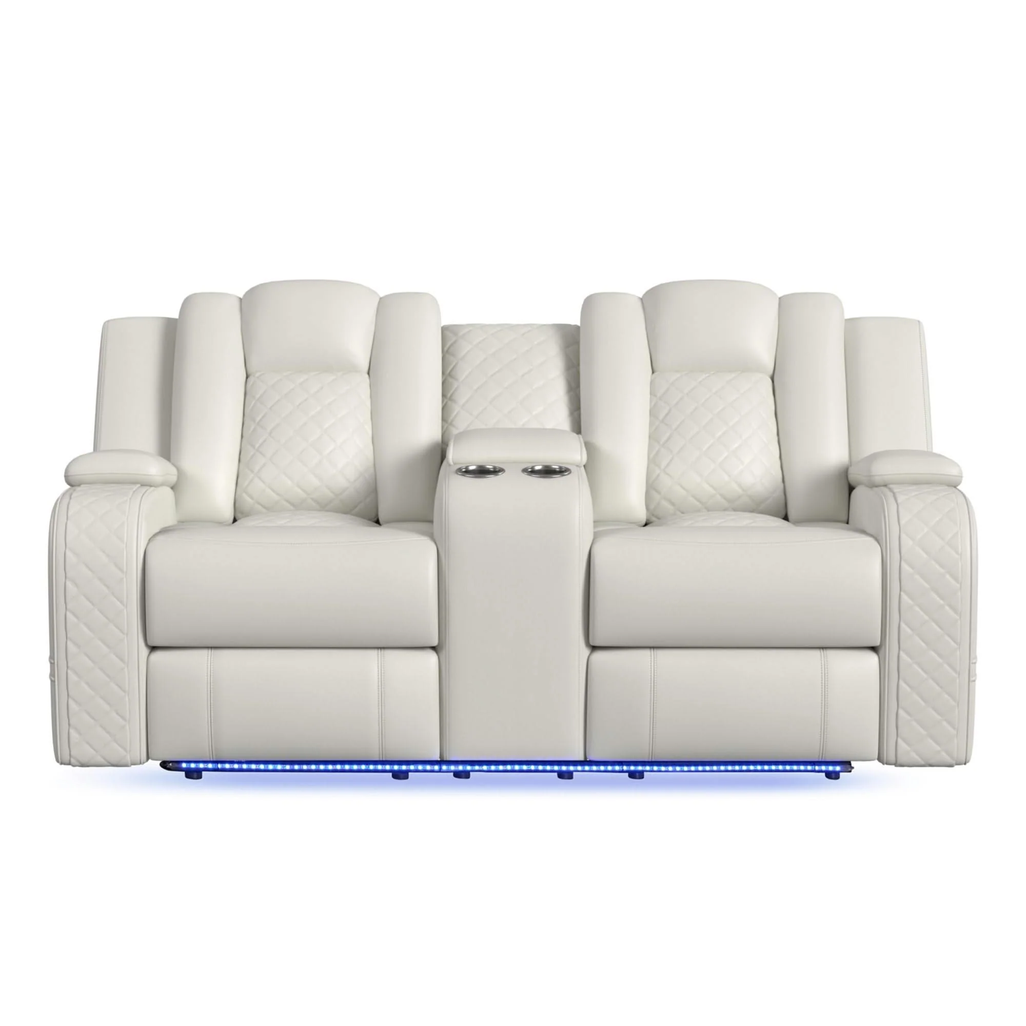 Carlo - Power Motion Loveseat With Power Headrest, Console And LED - Image 4