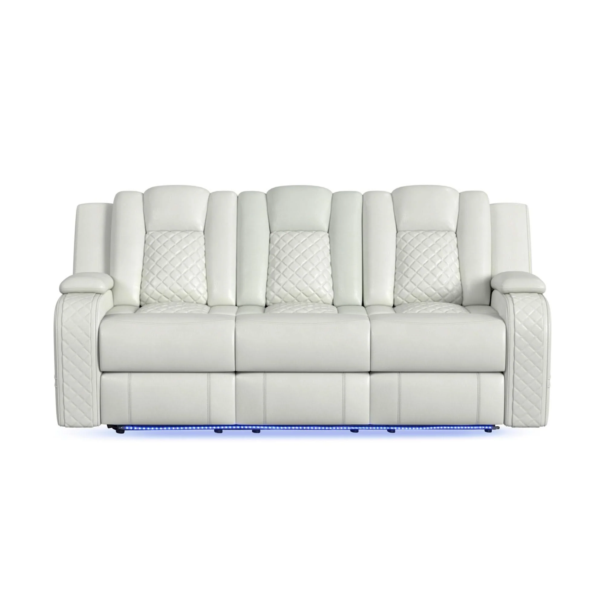 Carlo - Power Motion Sofa With Power Headrest, Dropdown Table, Power Strip, LED And Reading Light - Image 5