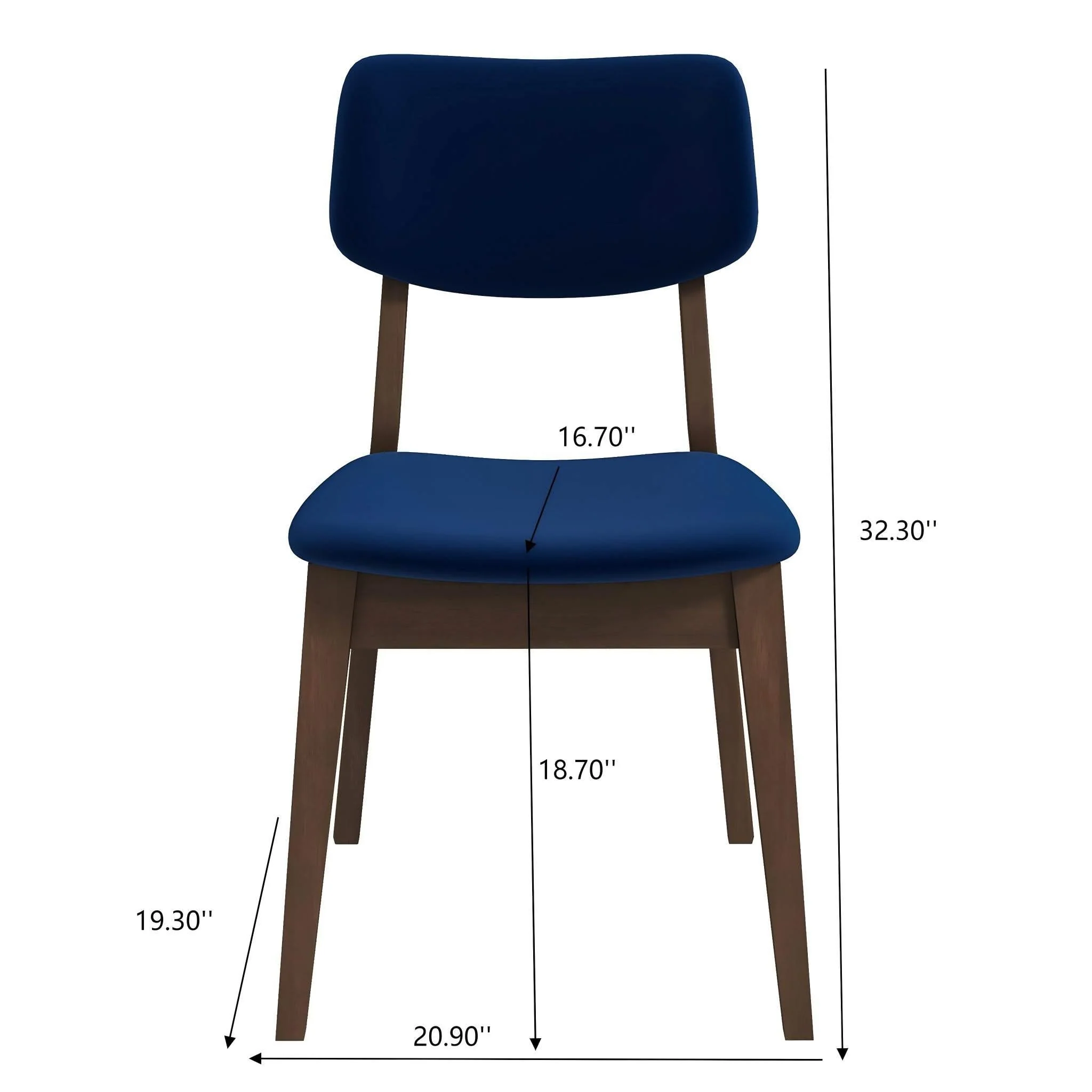 Carlos - Solid Back Side Chair (Set of 2) - Image 15