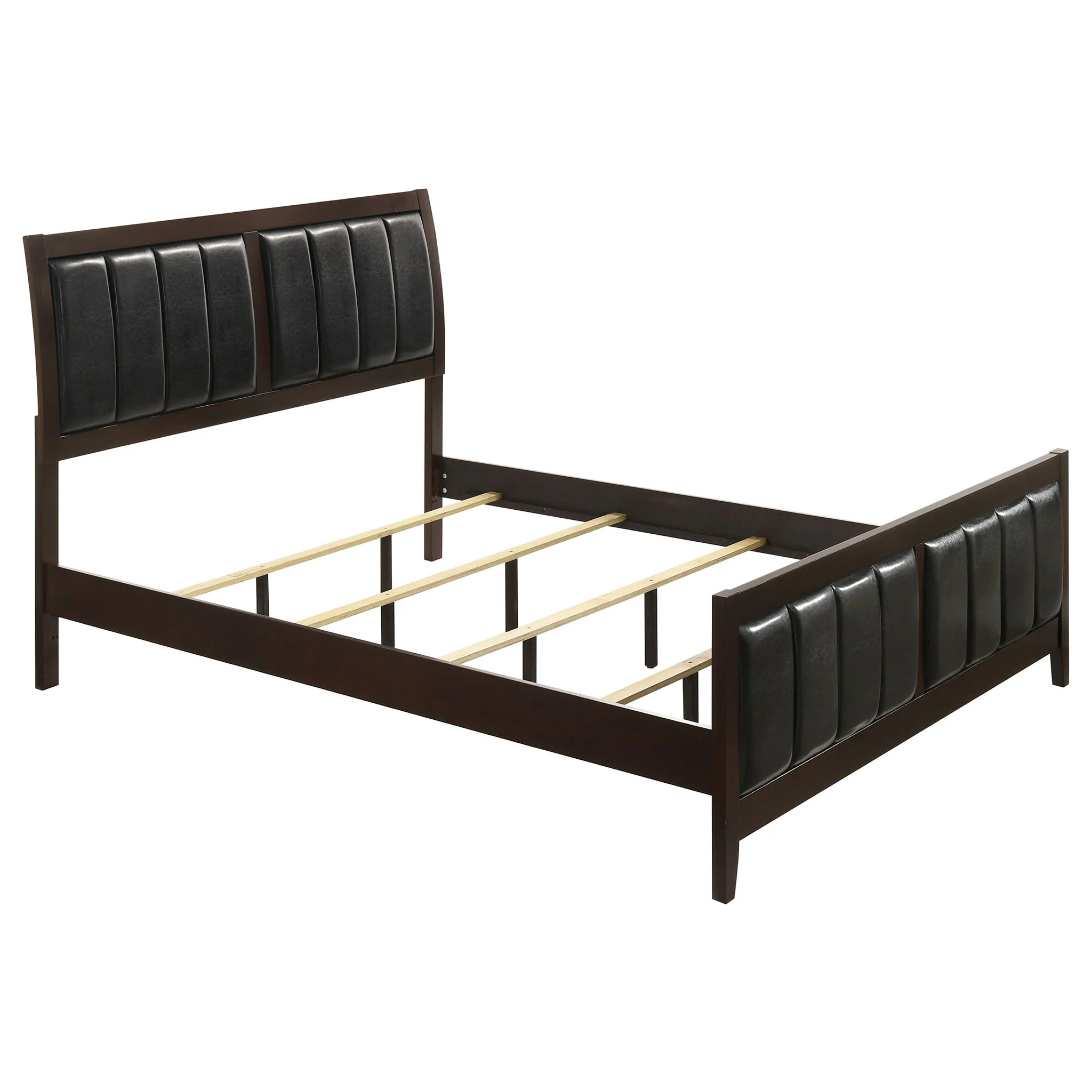 Carlton 5-piece Eastern King Bedroom Set Cappuccino - Image 2