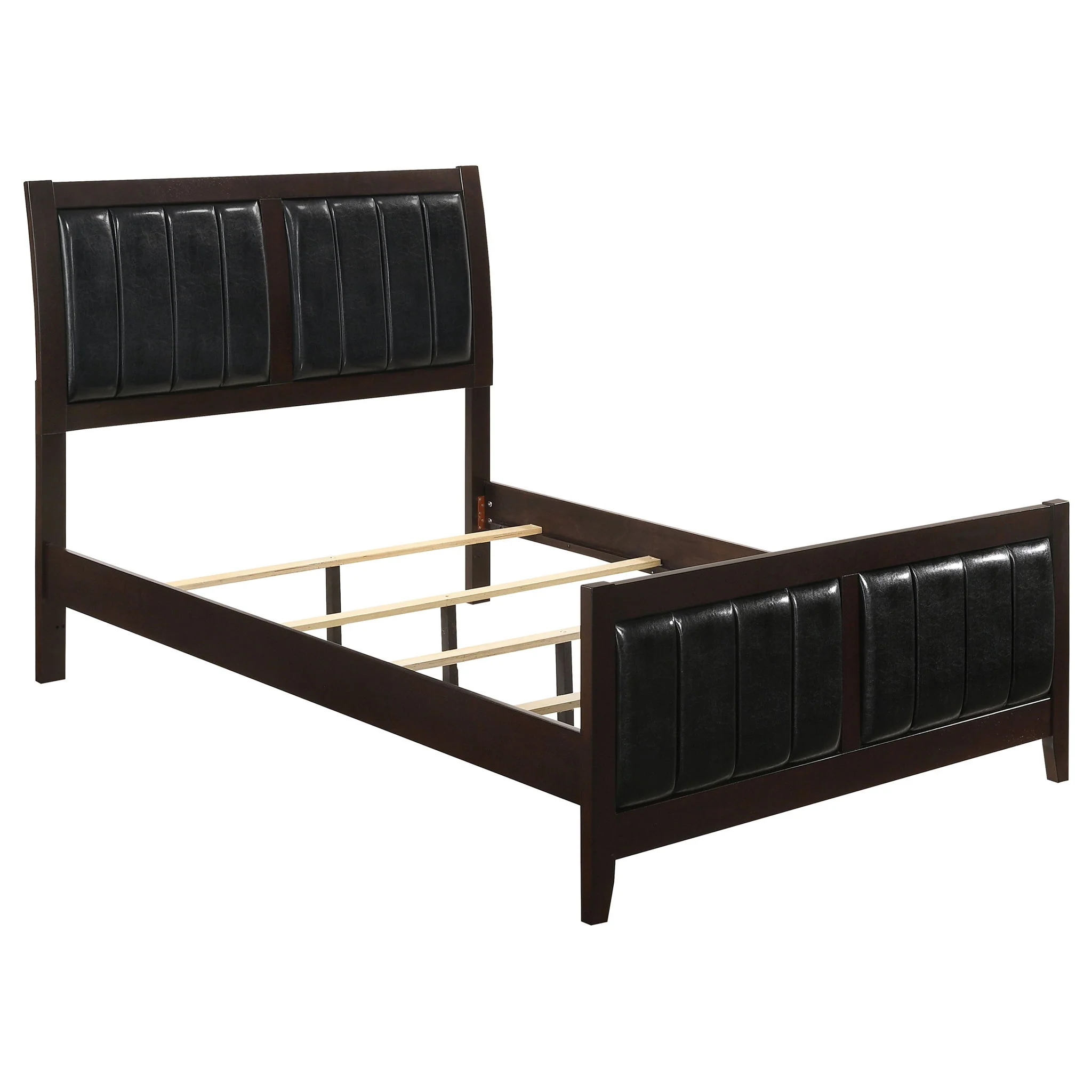 Carlton 5-piece Full Bedroom Set Cappuccino - Image 3