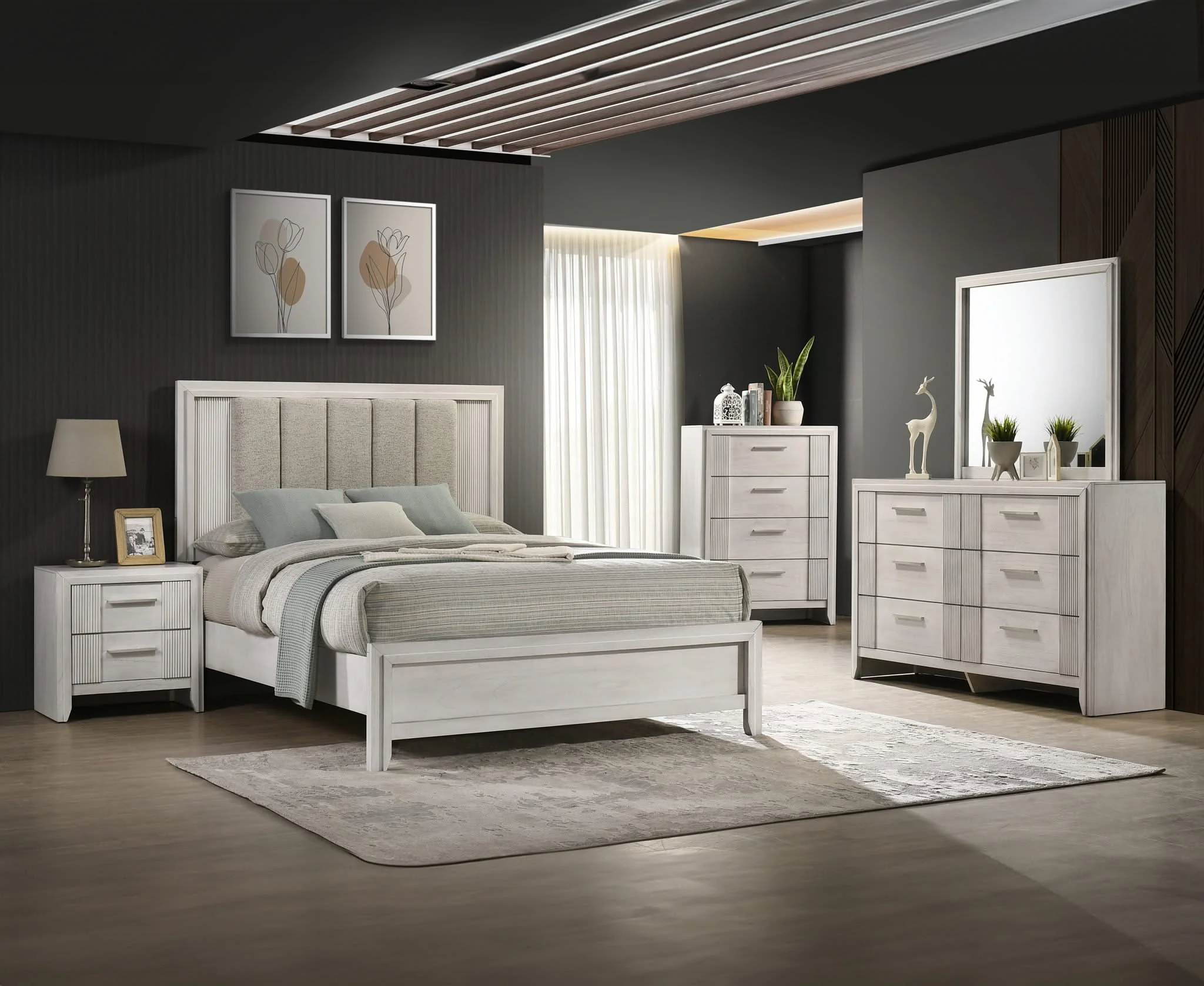 Carlton - Dresser - White Mist - Image 3