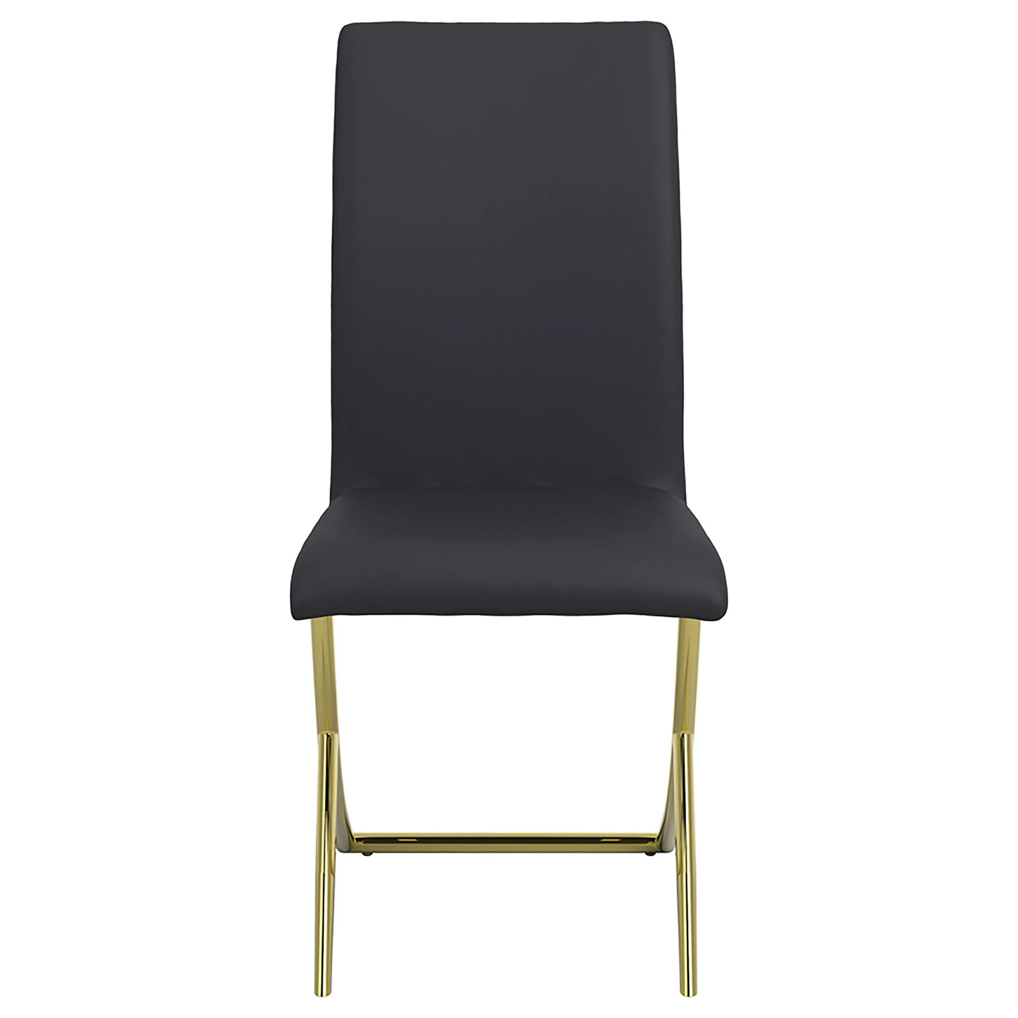 Carmelia Upholstered Dining Side Chair Black (Set of 4) - Image 4