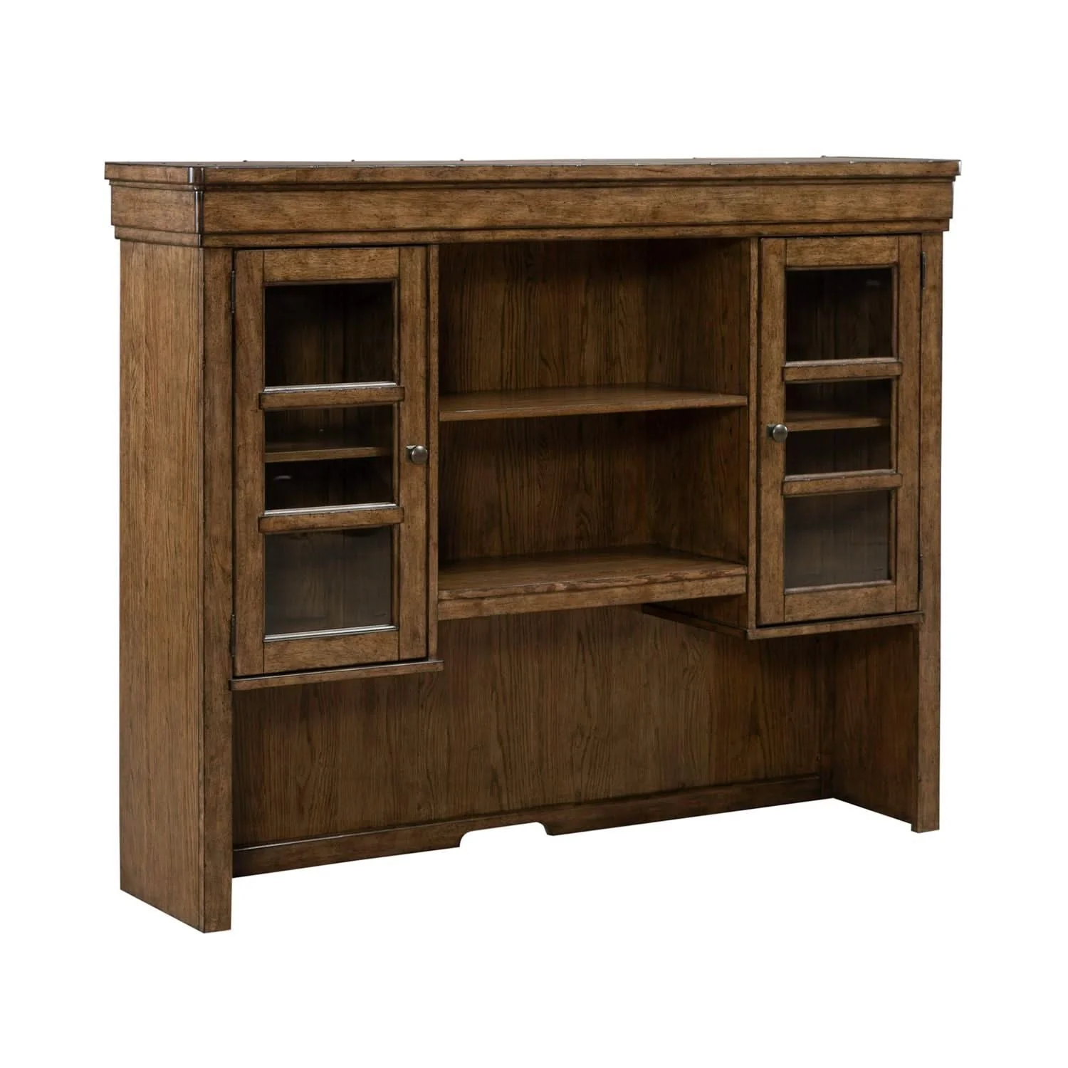 Carolina Park - Credenza Hutch - Amber Brown - Image 3