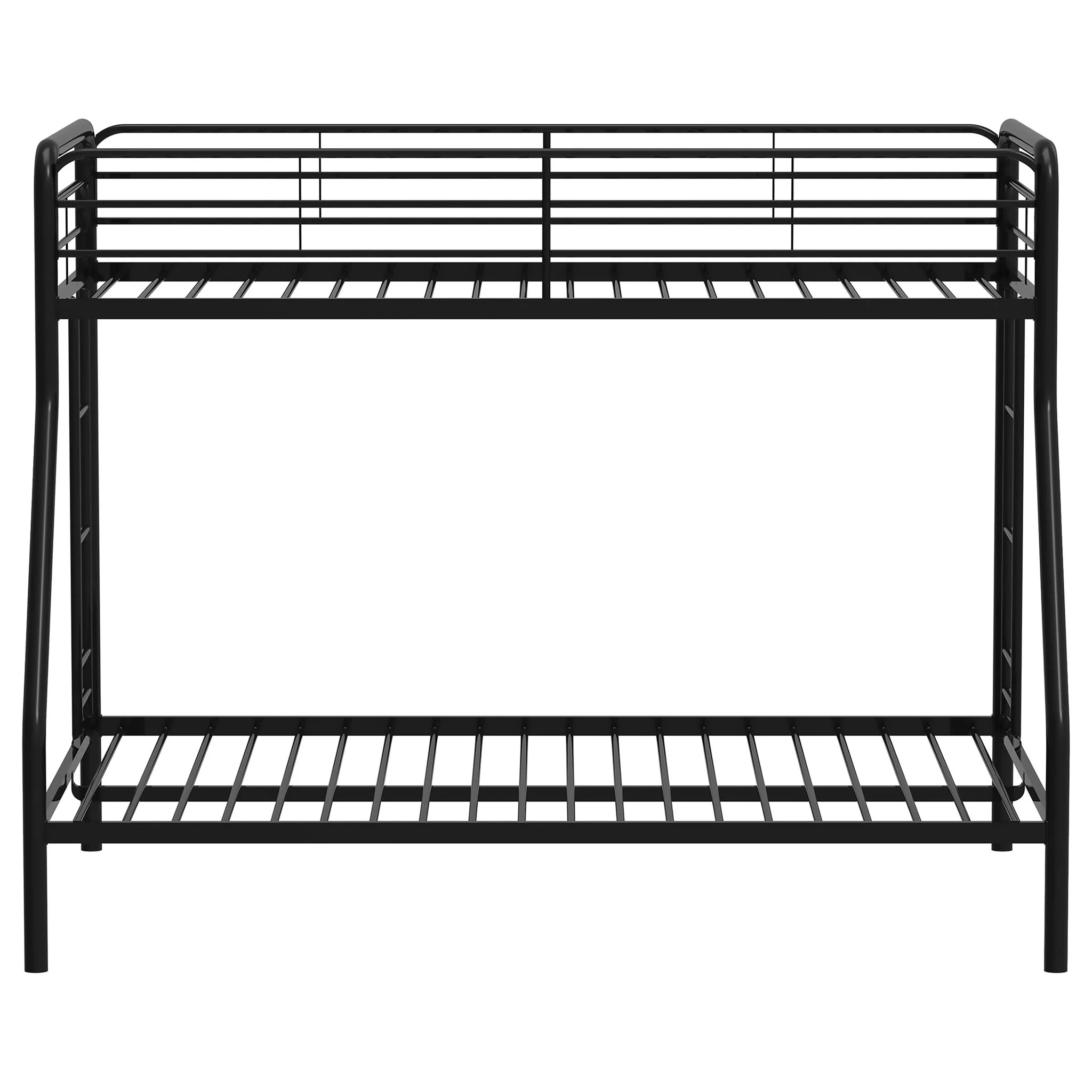 Carson Metal Twin Over Full Bunk Bed Glossy Black - Image 4