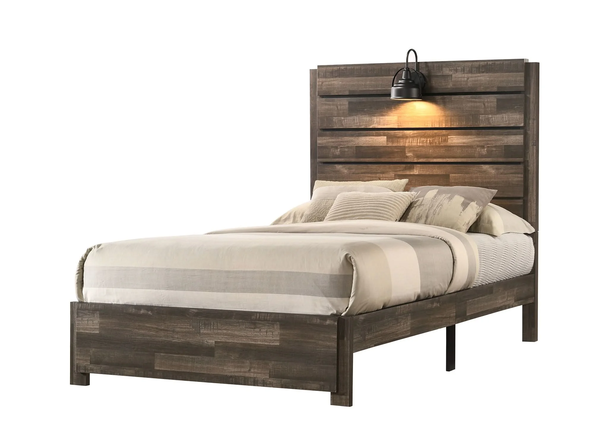 Carter - Full 4 Piece Bedroom Set - Brown - Image 3