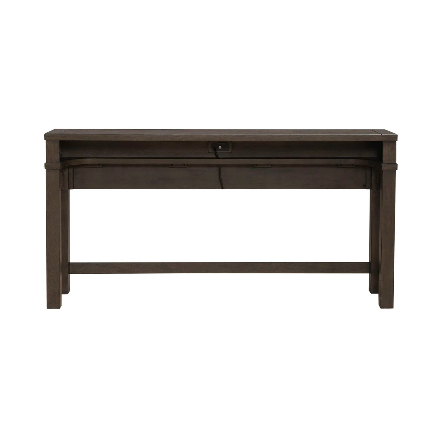 Cascade Falls - Console Bar Table - Satin Espresso - Image 3
