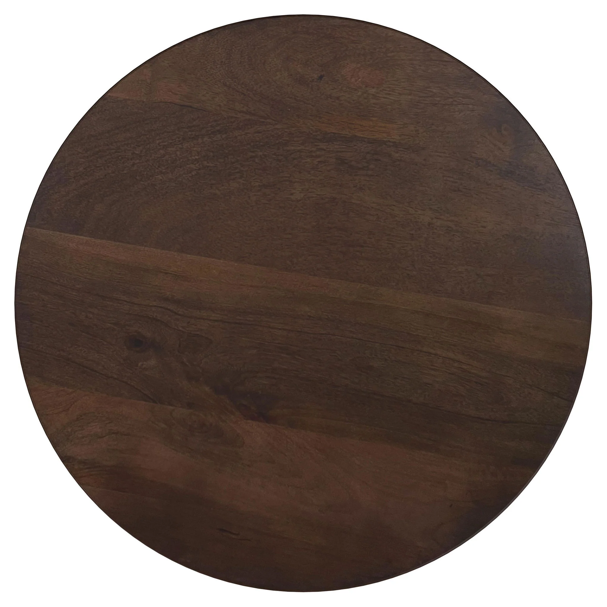 Cayenne 2-piece Solid Mango Wood Coffee Table Set Walnut - Image 4