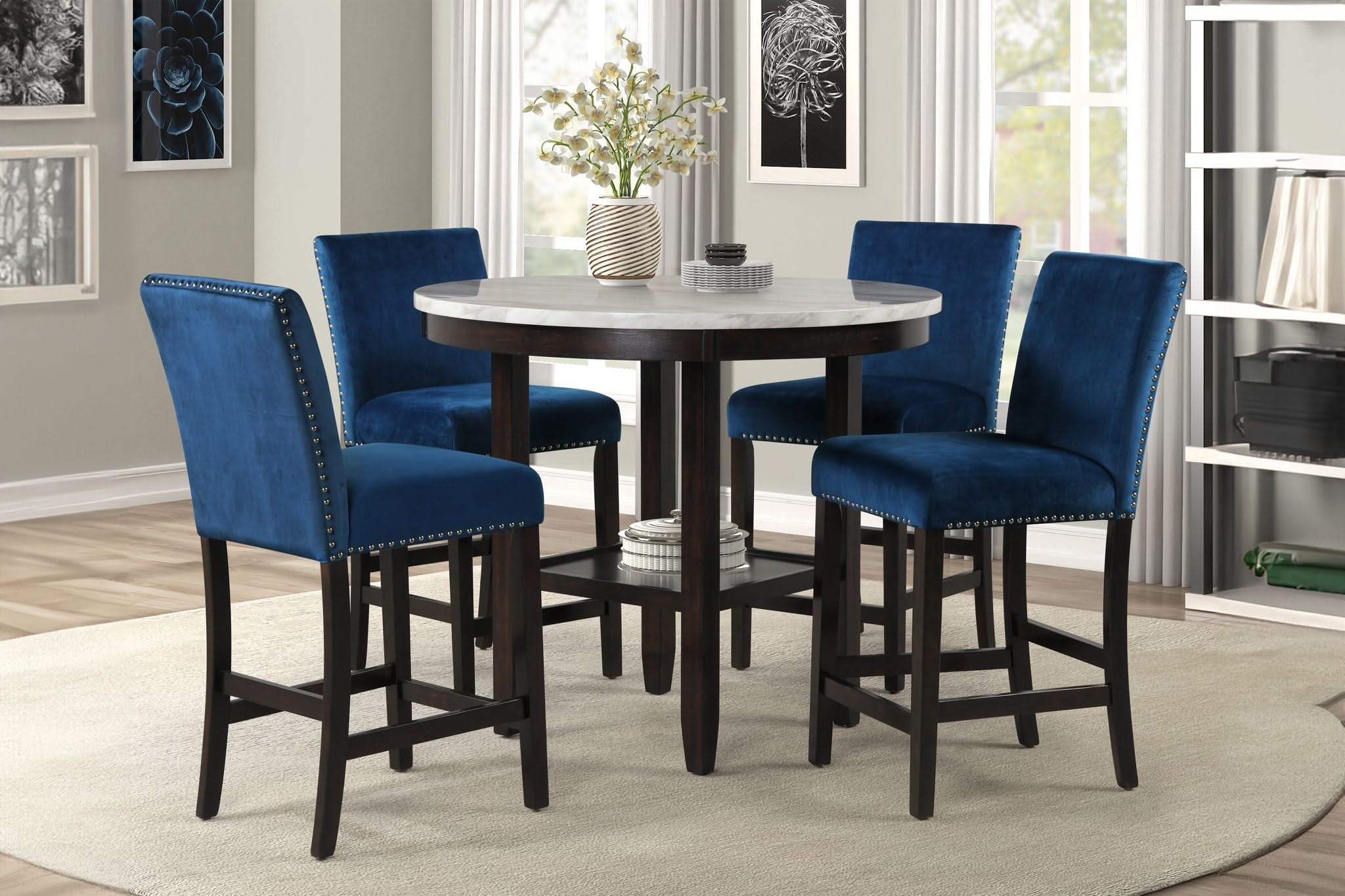 Celeste - Round Counter Table Set - Image 4