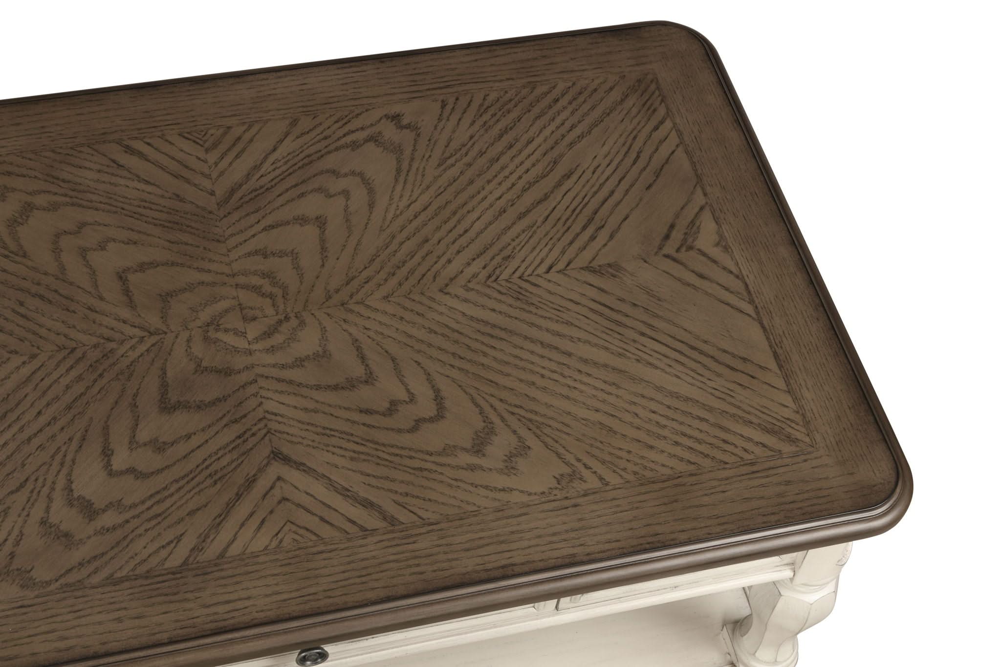 Chairside Table With Storage - Antique White - Image 3
