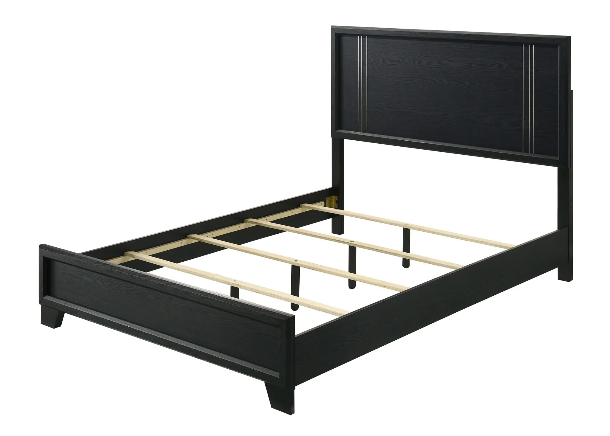 Charlie - Full 4 Piece Bedroom Set - Charcoal - Image 2