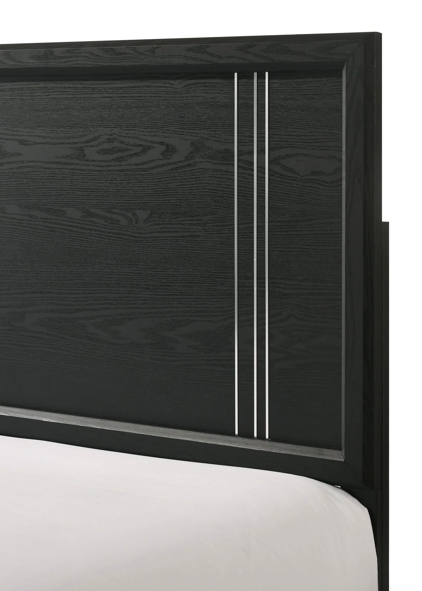 Charlie - Full 4 Piece Bedroom Set - Charcoal - Image 3