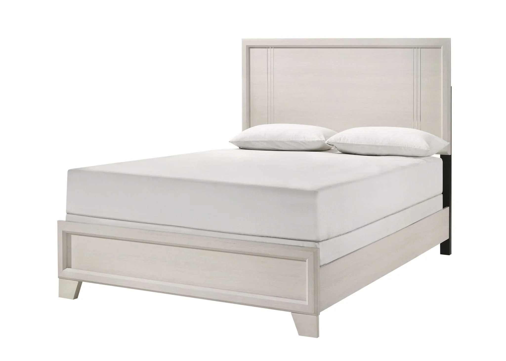 Charlie - Full 5 Piece Bedroom Set - White - Image 2