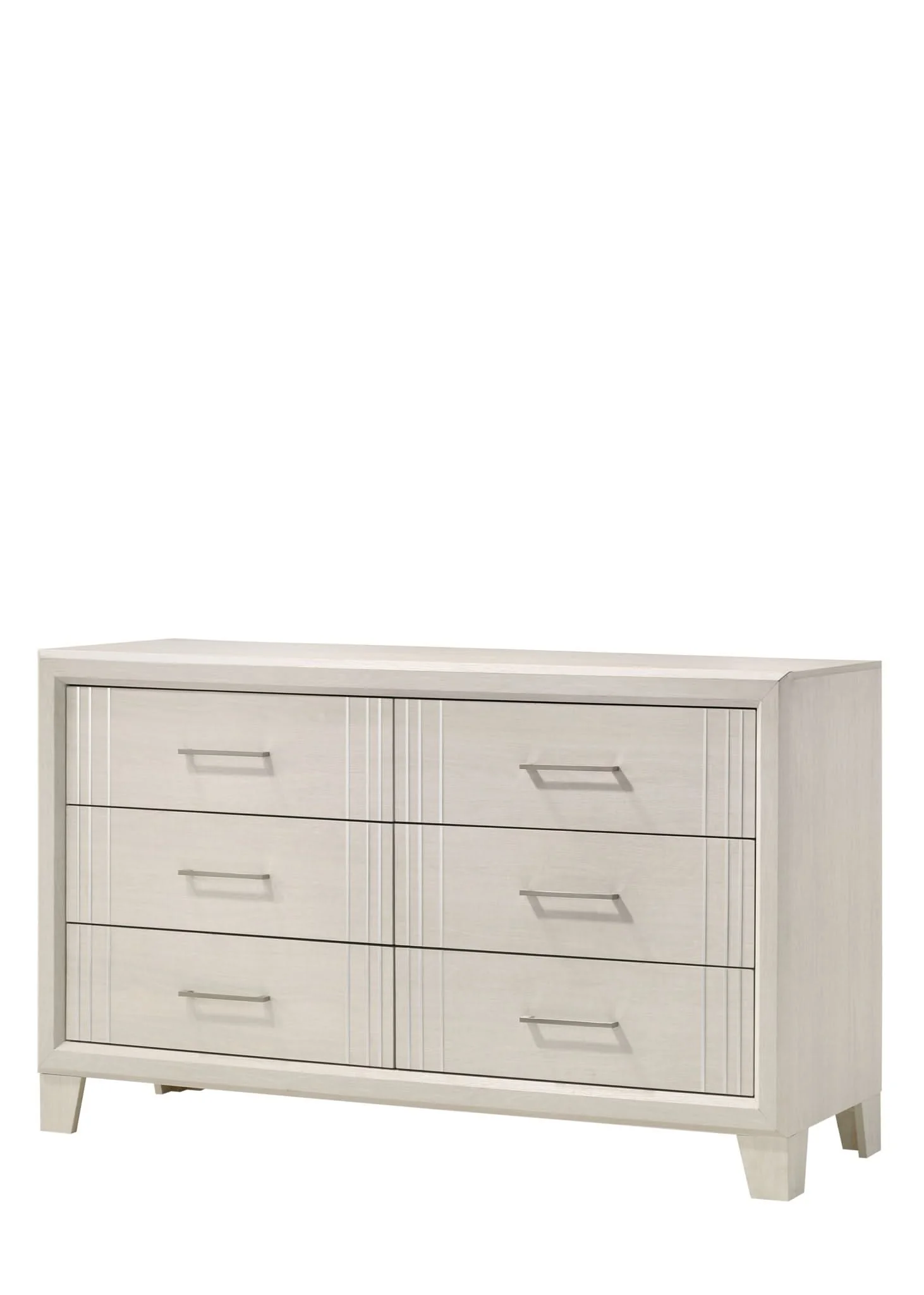 Charlie - King 4 Piece Bedroom Set - White - Image 4