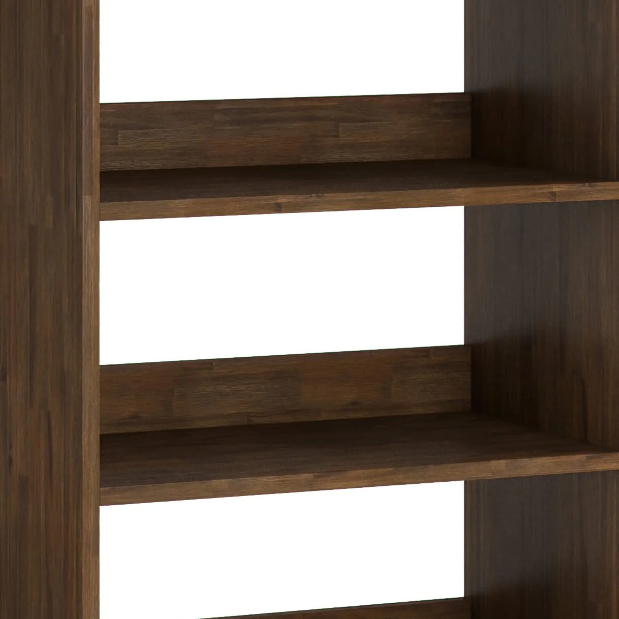 Chase - Tall Bookcase - Rustic Natural Aged Brown - Image 3