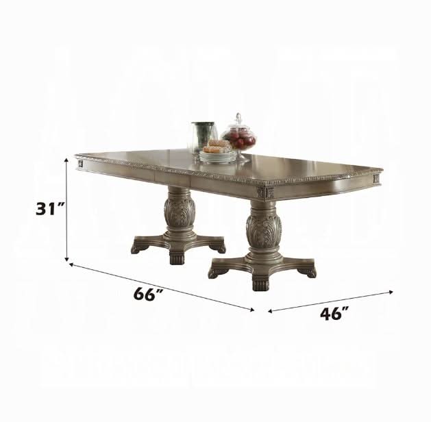 Chateau De Ville - Dining Table - Oak - Image 3
