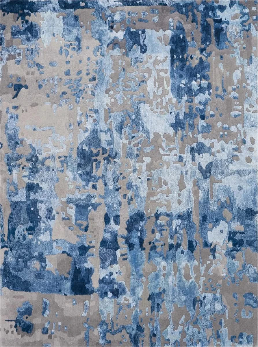 CIELO BLUE GREY 9X13 RUG