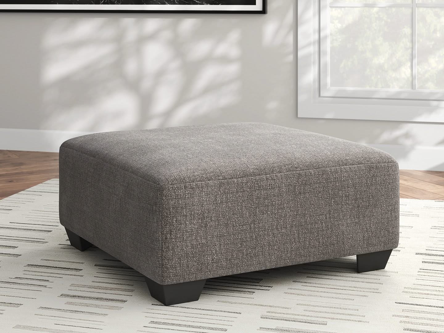 Clarington - Oversized Accent Ottoman - Greystone - Image 4