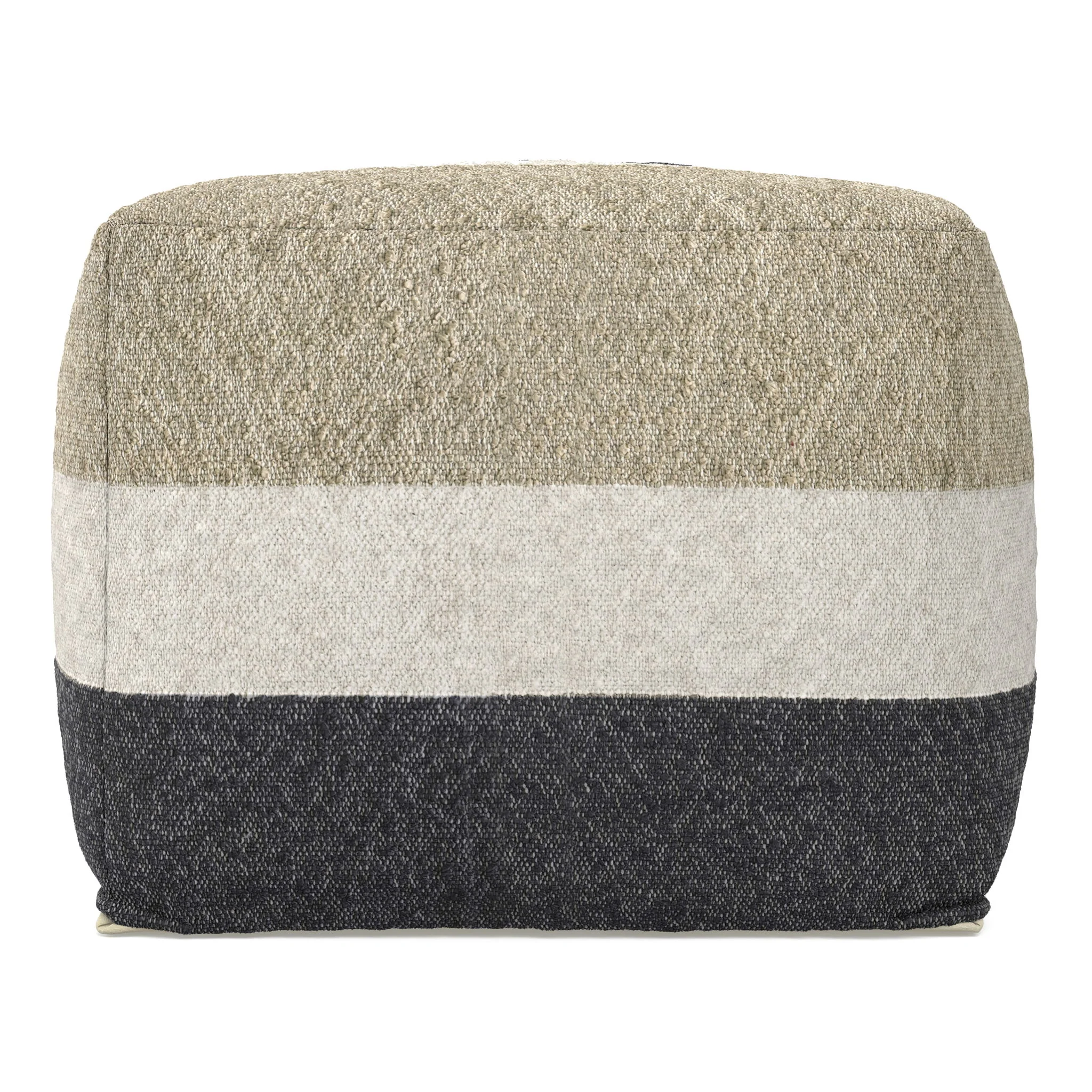 Clay - Square Pouf, Upholstered - Image 9