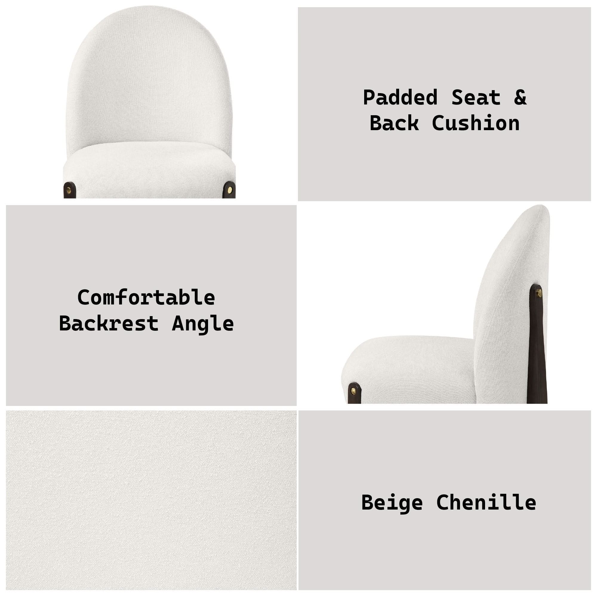 Clayten - Side Chair (Set of 2) - Beige - Image 3