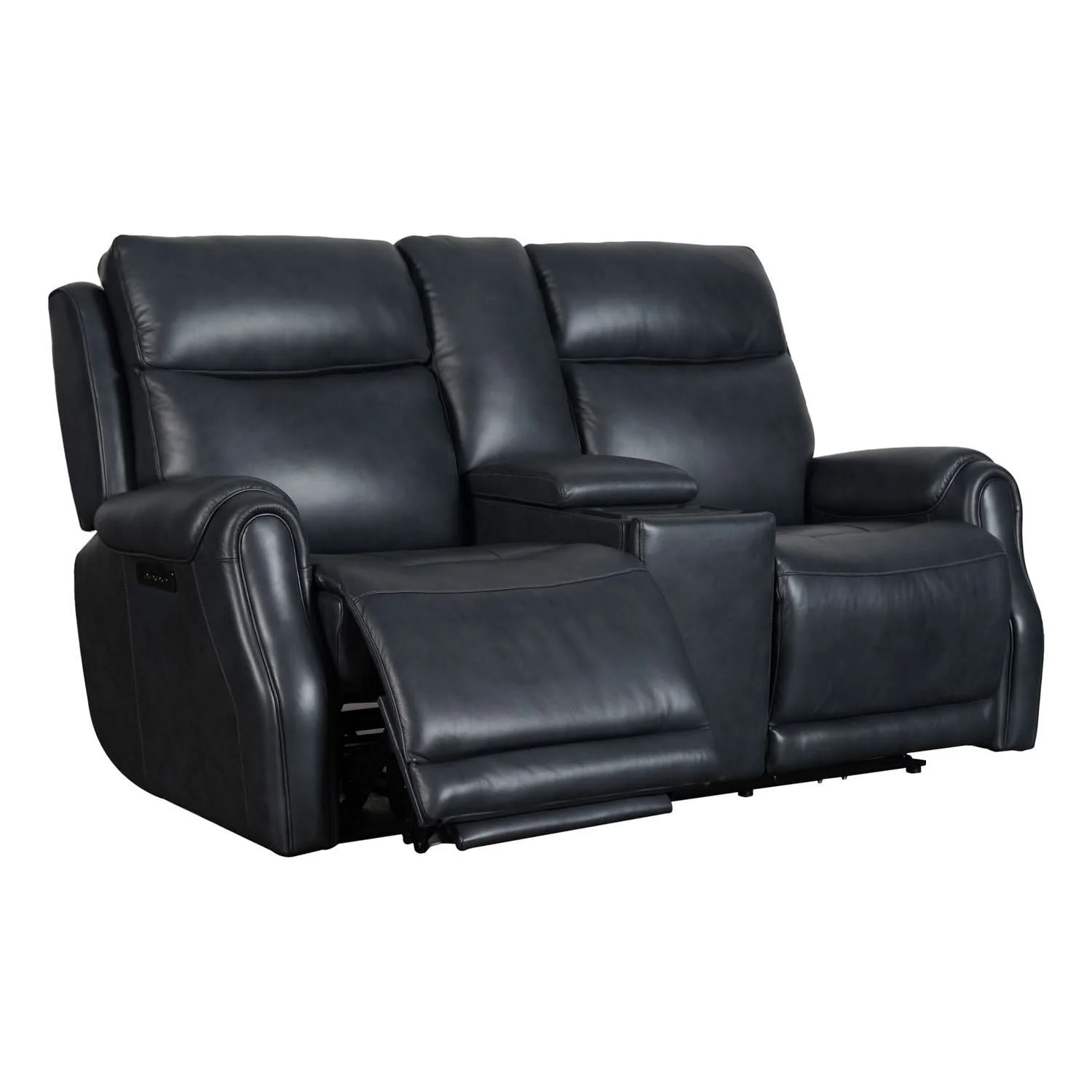 Clinton - Loveseat With Console P3 & ZG - Carmel Slate - Image 2