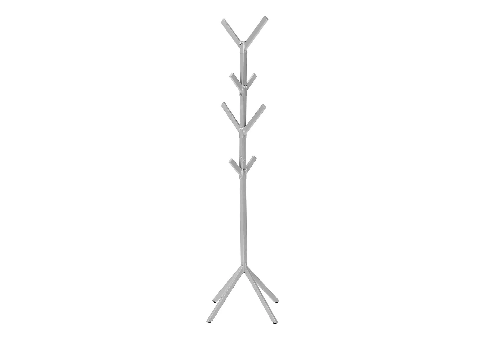 Coat Rack, Hall Tree, Free Standing, 8 Hooks, Entryway, Contemporary & Modern - Image 5