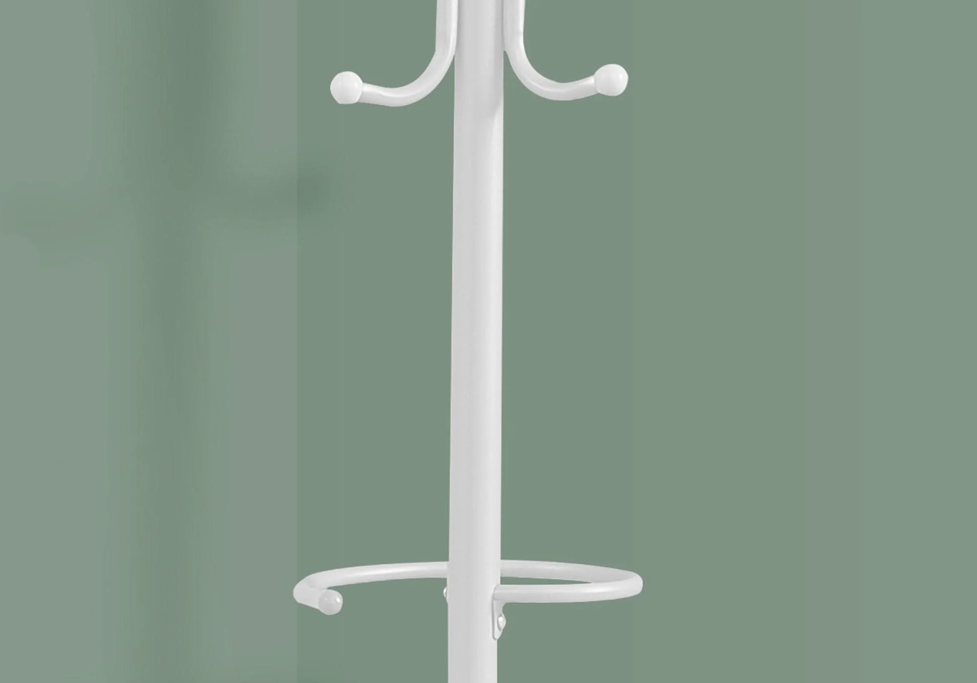Coat Rack, Hall Tree, Free Standing, Hanging Bar, 6 Hooks, Entryway, Contemporary & Modern - Image 8