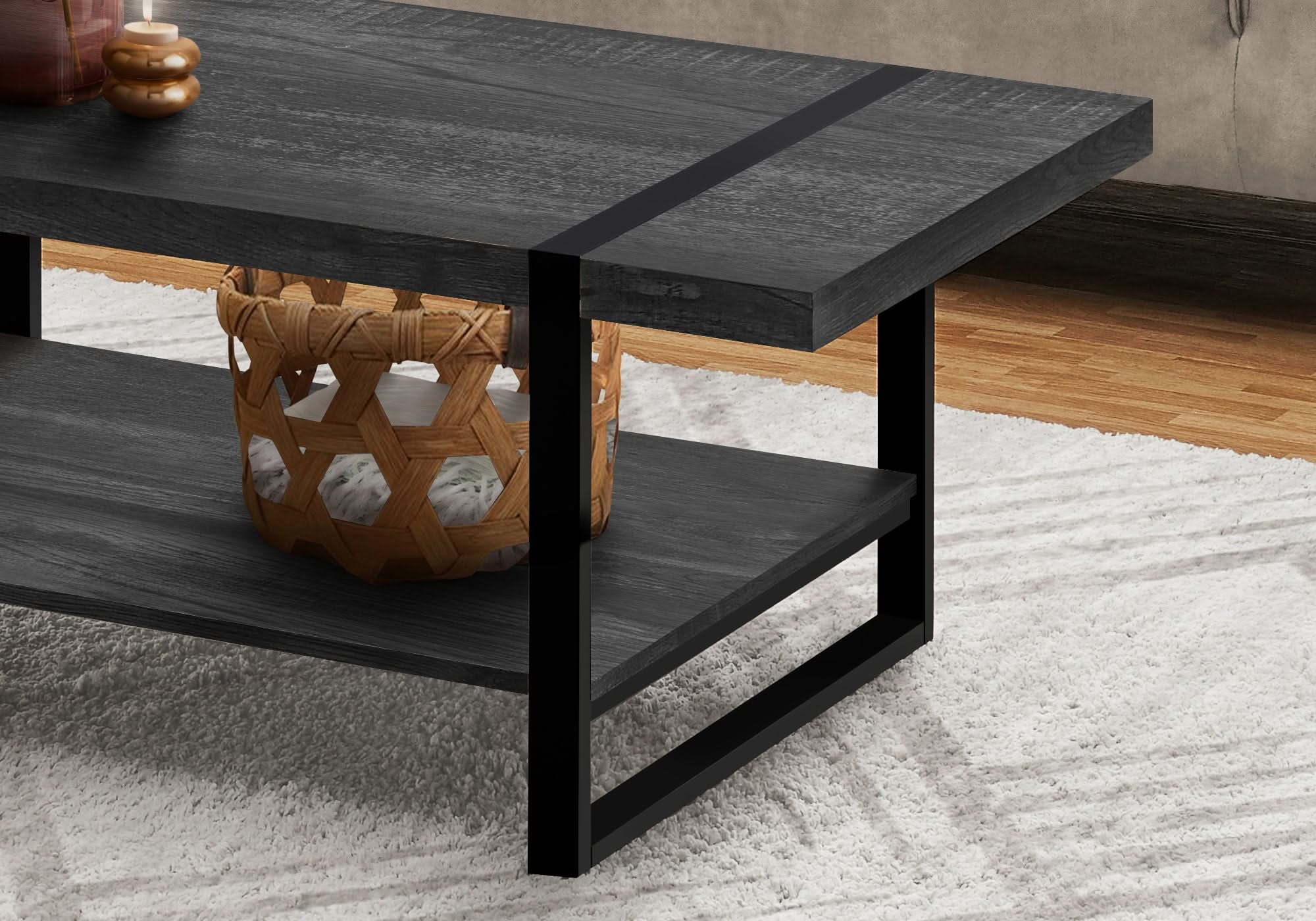 Coffee Table, Accent, Cocktail, Rectangular, Living Room, Contemporary, Modern - Image 7