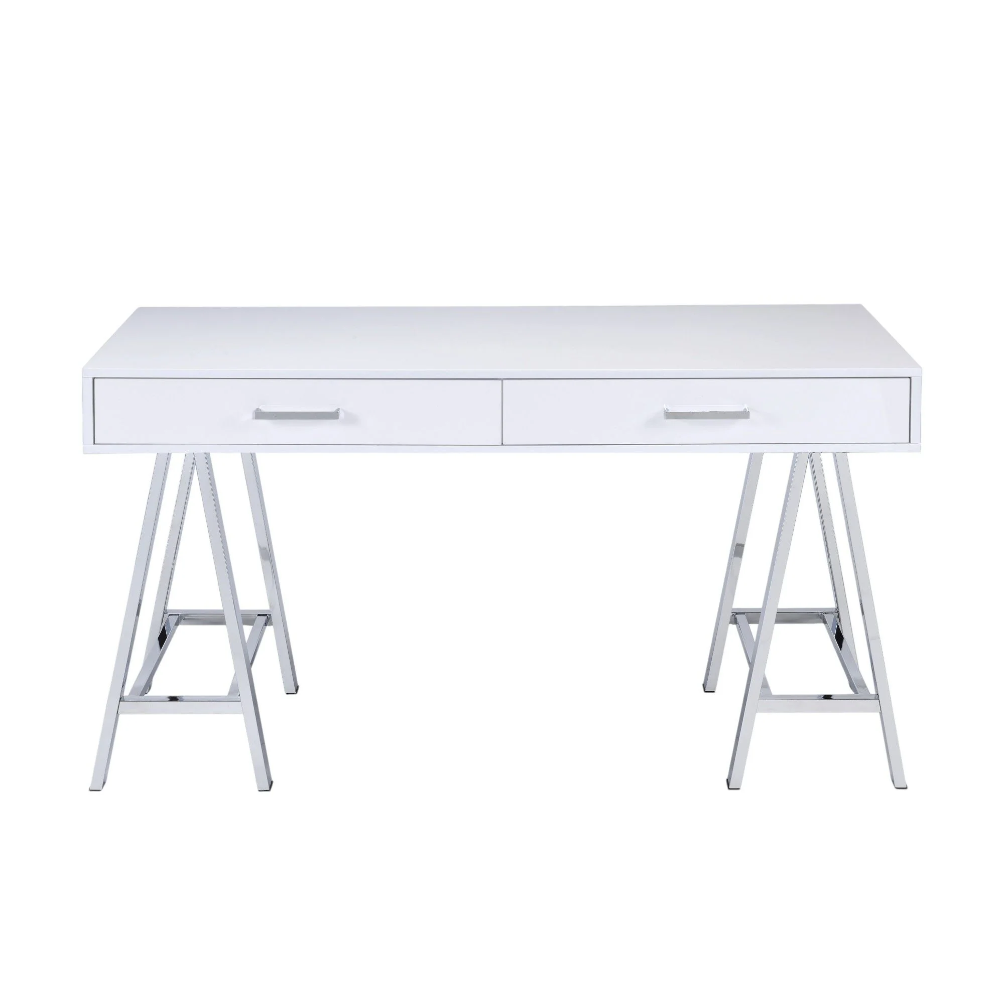 Coleen - High Gloss Writing Desk With USB - Image 8