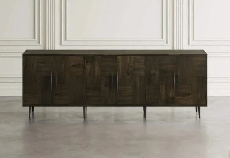 COLHANE 6 DOOR CABINET- BROWN - Image 2