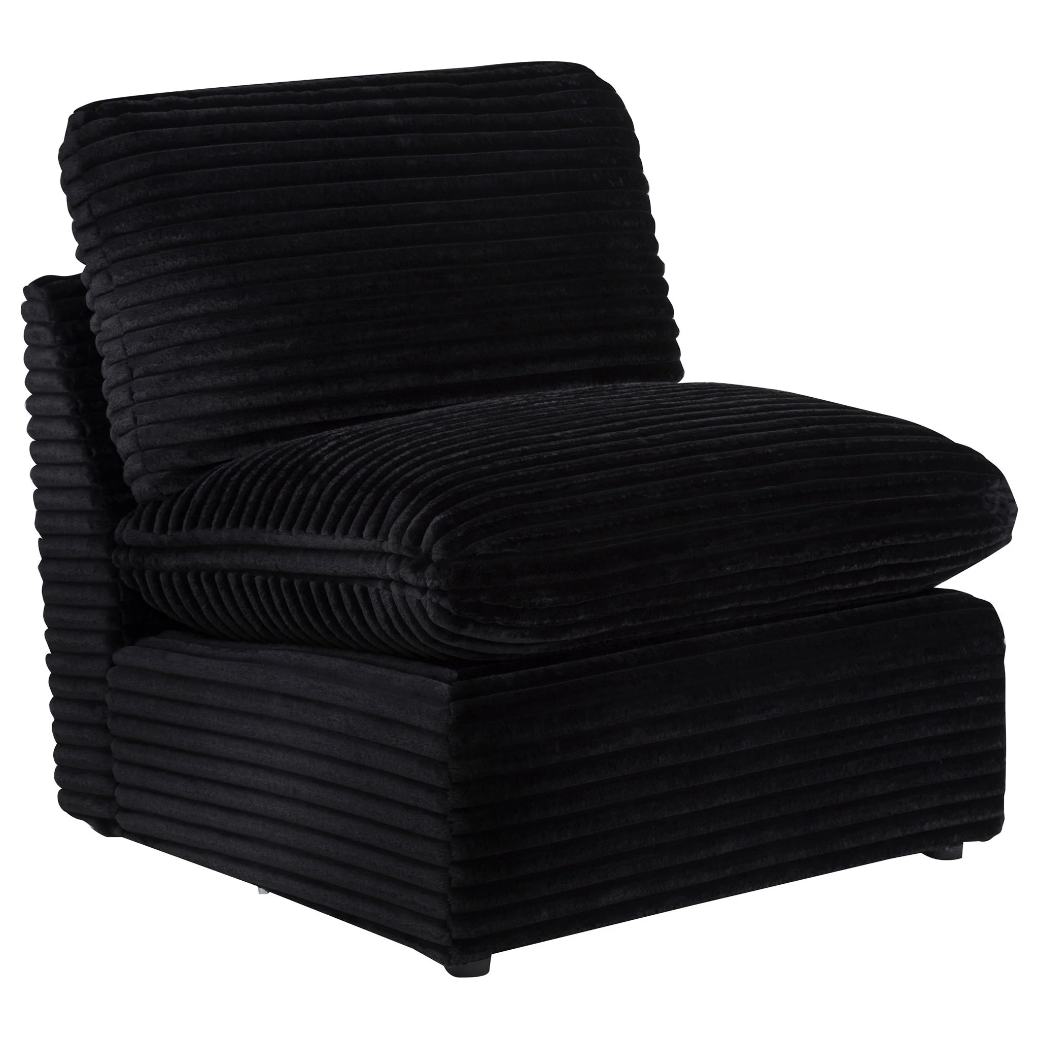 Collins 5-piece Modular Power Reclining Sectional Black - Image 4