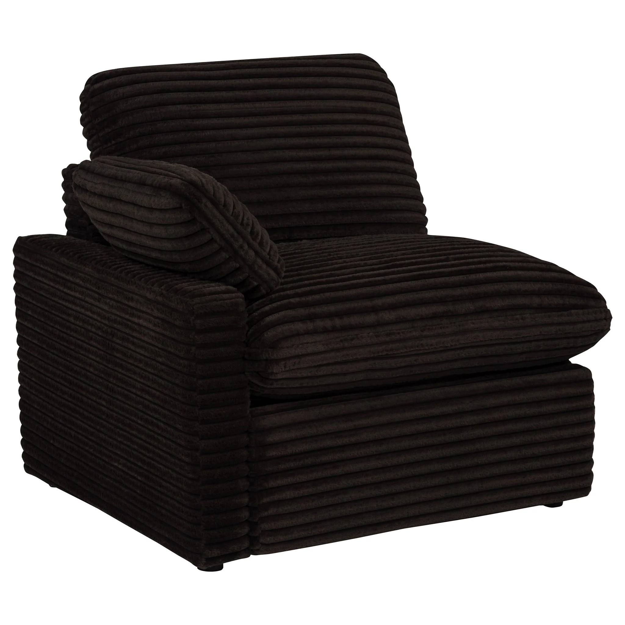 Collins Modular Power Loveseat Chocolate Brown - Image 4