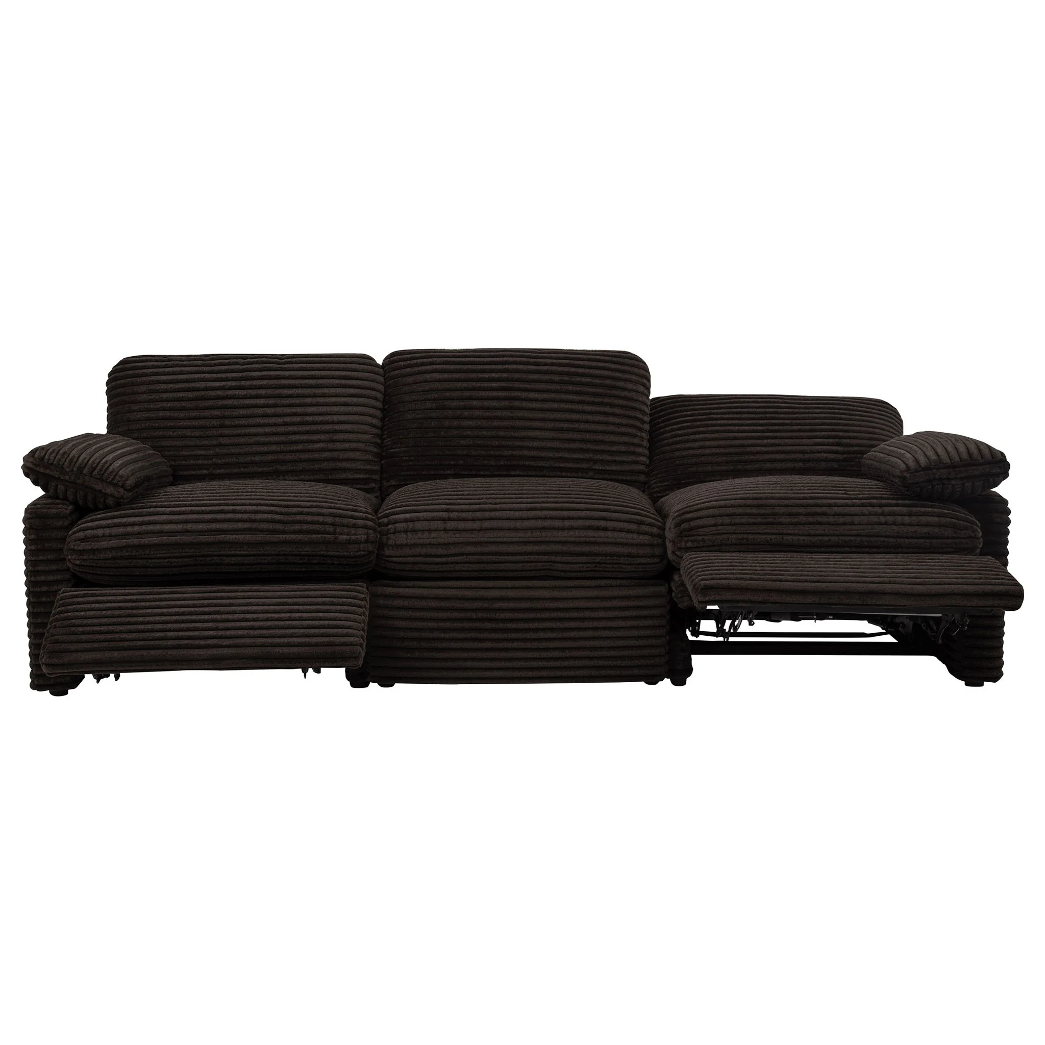 Collins Modular Power Sofa Chocolate Brown - Image 4