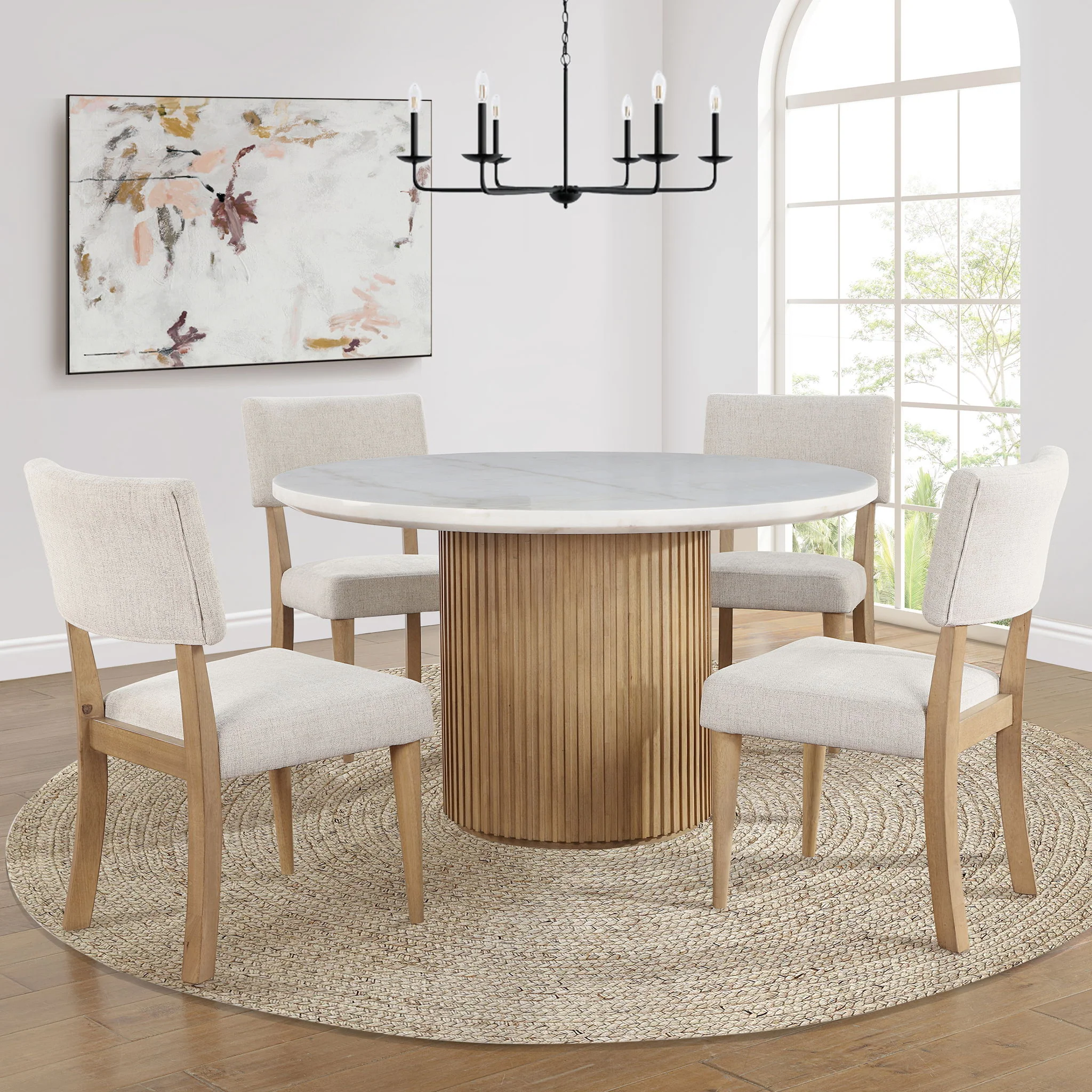 Colvin - Dining Set With Upholstered Chairs - Image 5