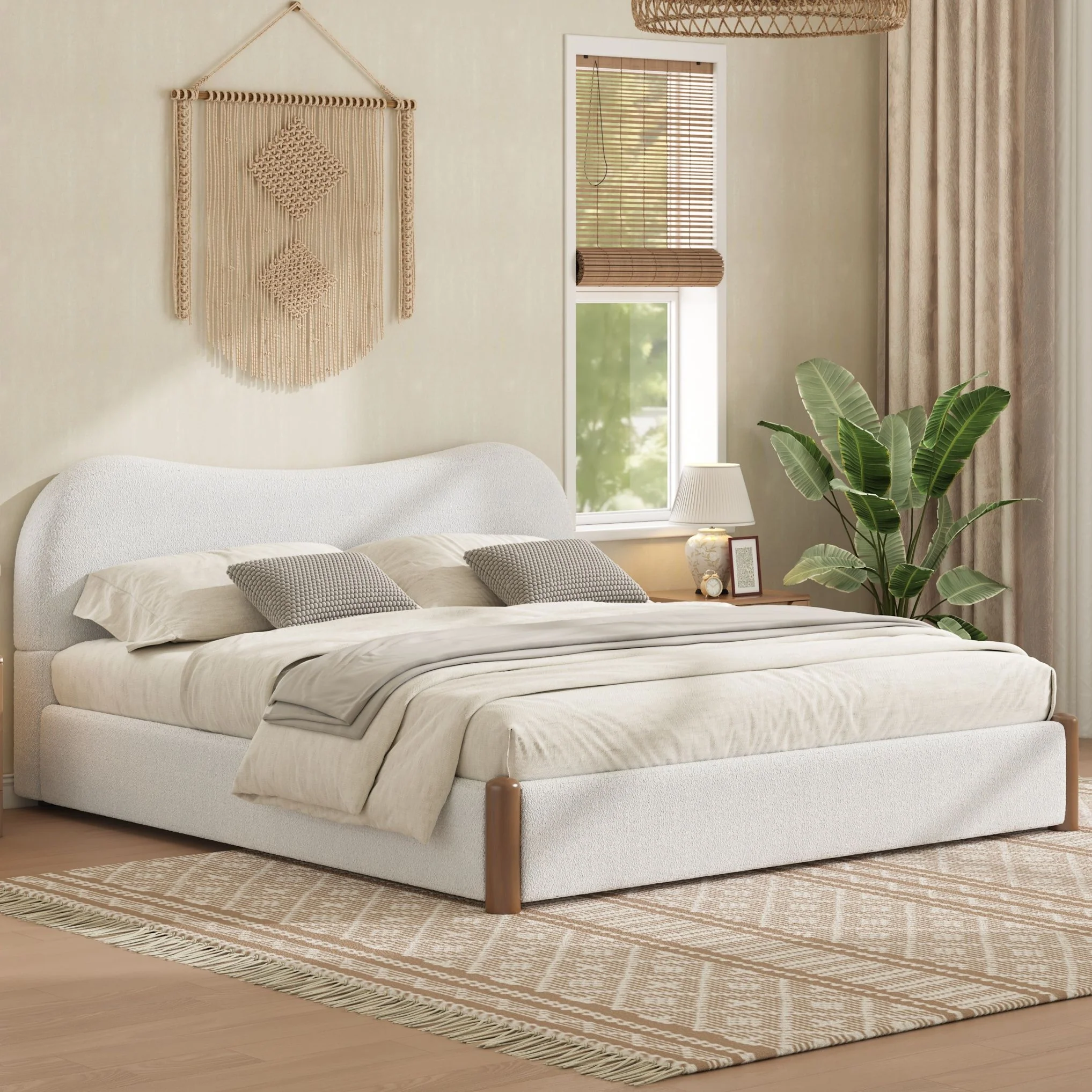 Comfort Upholstered Platform Bed - Image 11