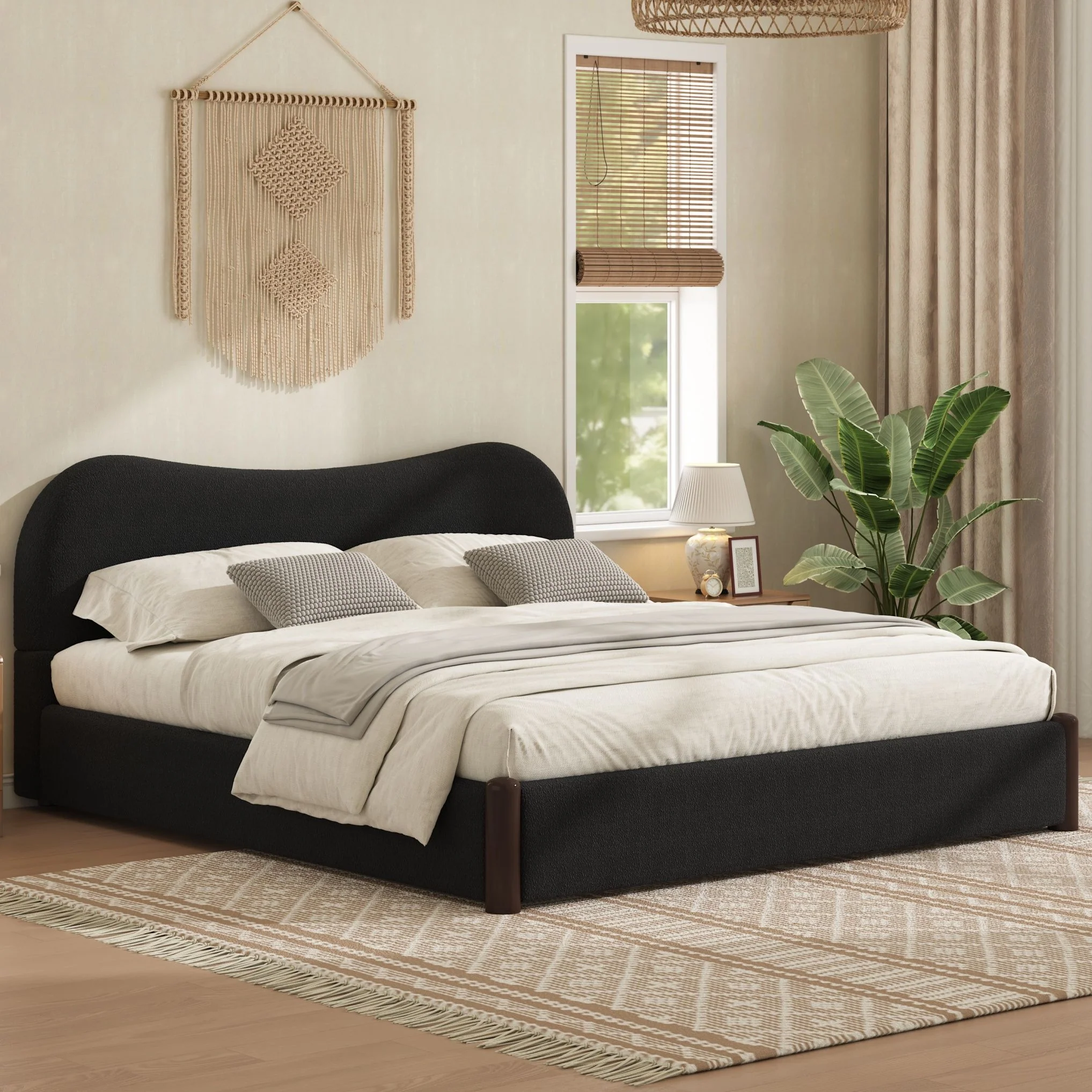 Comfort Upholstered Platform Bed - Image 12