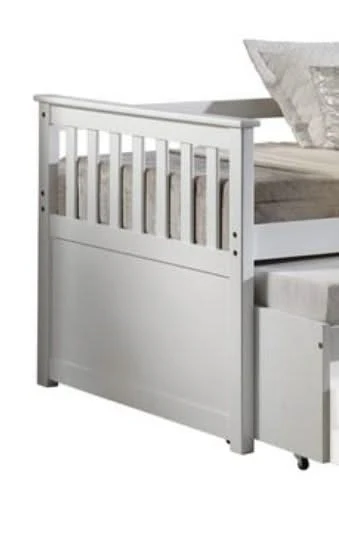 Cominia - Twin Daybed (Trundle Not Included, Bed Only, No Storage) - White - Image 2