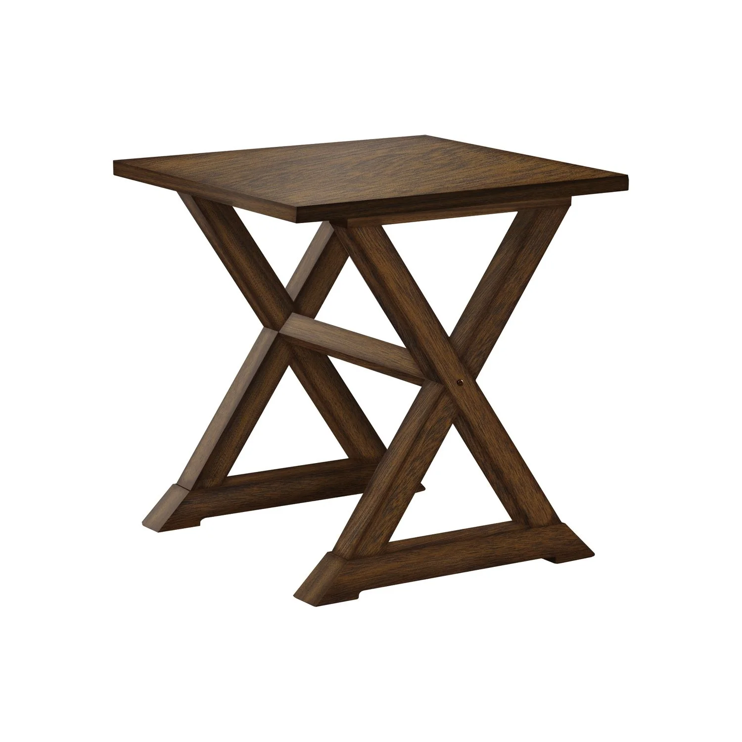 Compact Accent End Table, Square, Transitional - Image 2