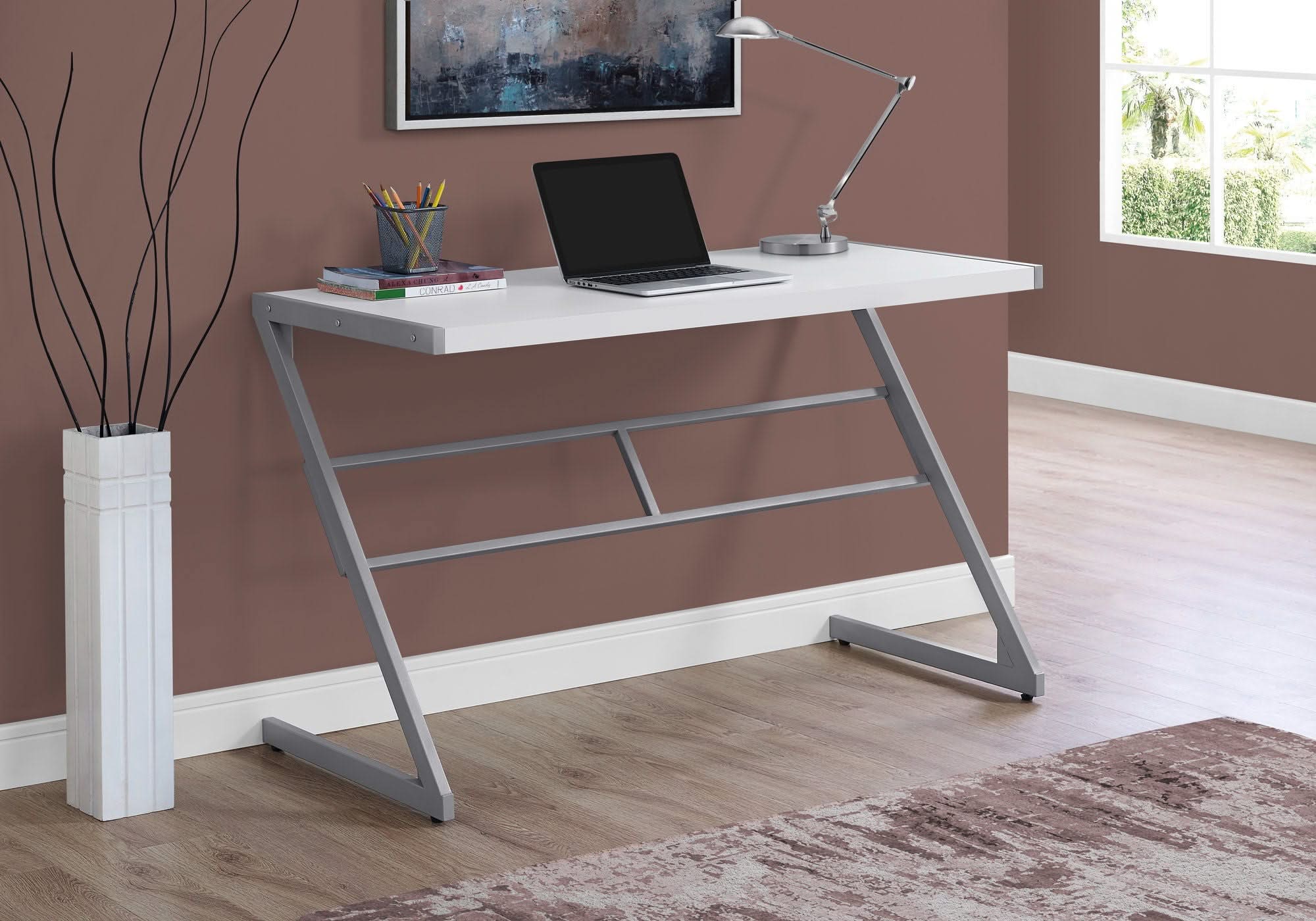 Computer Desk For Home Office, Chic Modern Design, Contemporary & Modern - Image 5