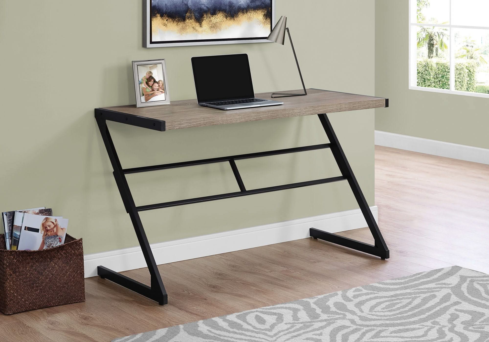 Computer Desk For Home Office, Chic Modern Design, Contemporary & Modern - Image 7