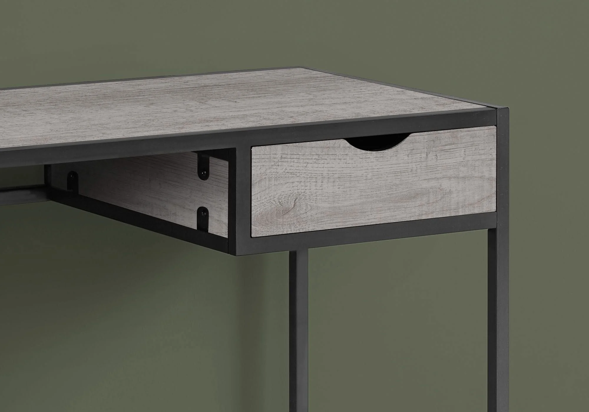 Computer Desk For Home Office, Laptop, 1 Storage Drawer, Contemporary & Modern - Image 18