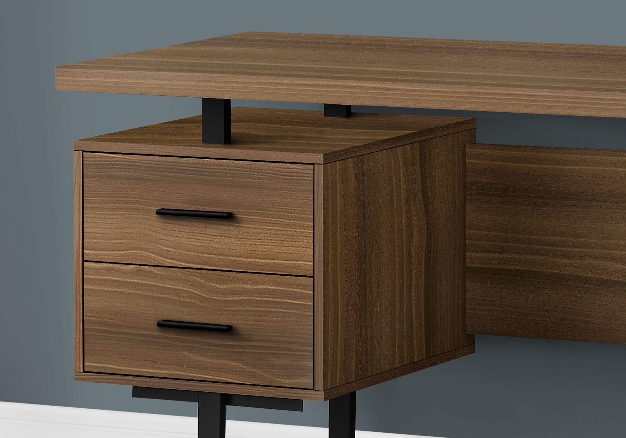 Computer Desk For Home Office, Laptop, Left, Right Set - Up, Storage Drawers, Contemporary & Modern - Image 19