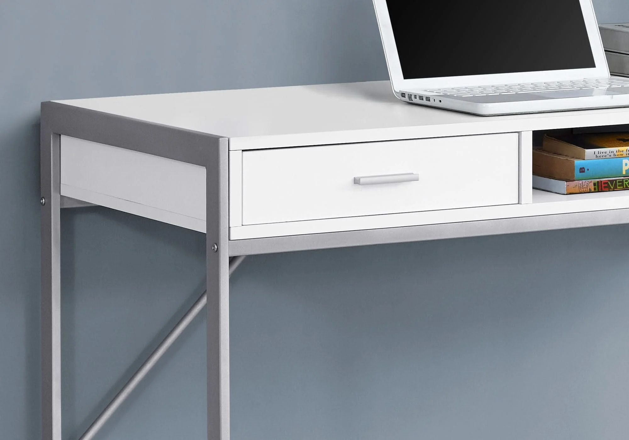 Computer Desk For Home Office Laptop, Storage Drawers - Image 7