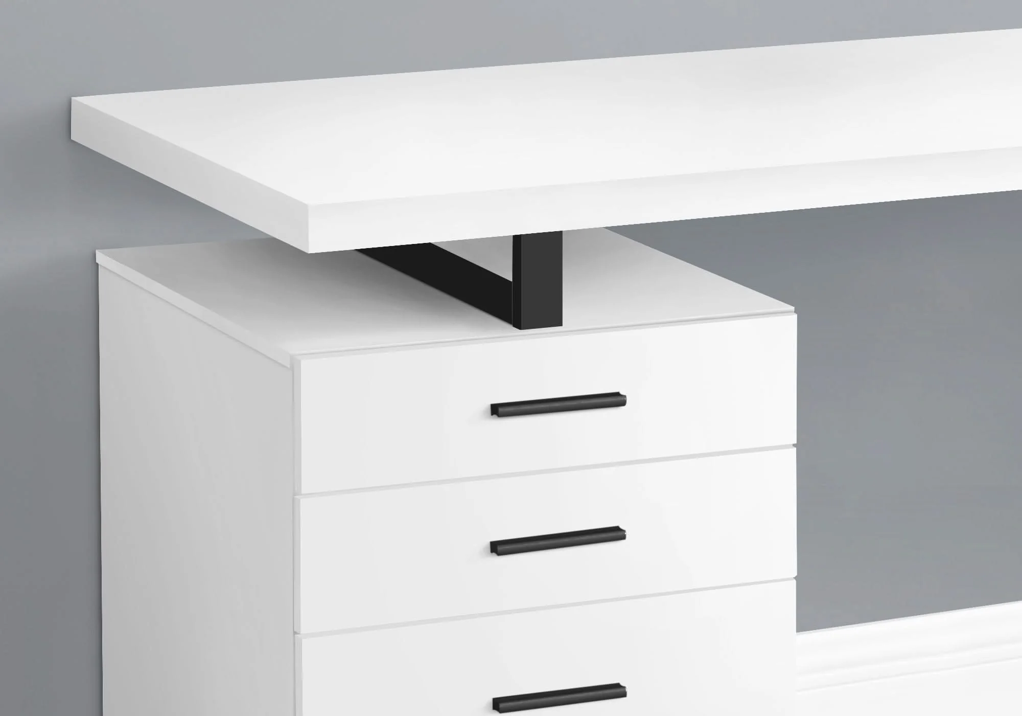 Computer Desk For Home Office, Left, Right Set - Up, Ample Storage Drawers - Image 10